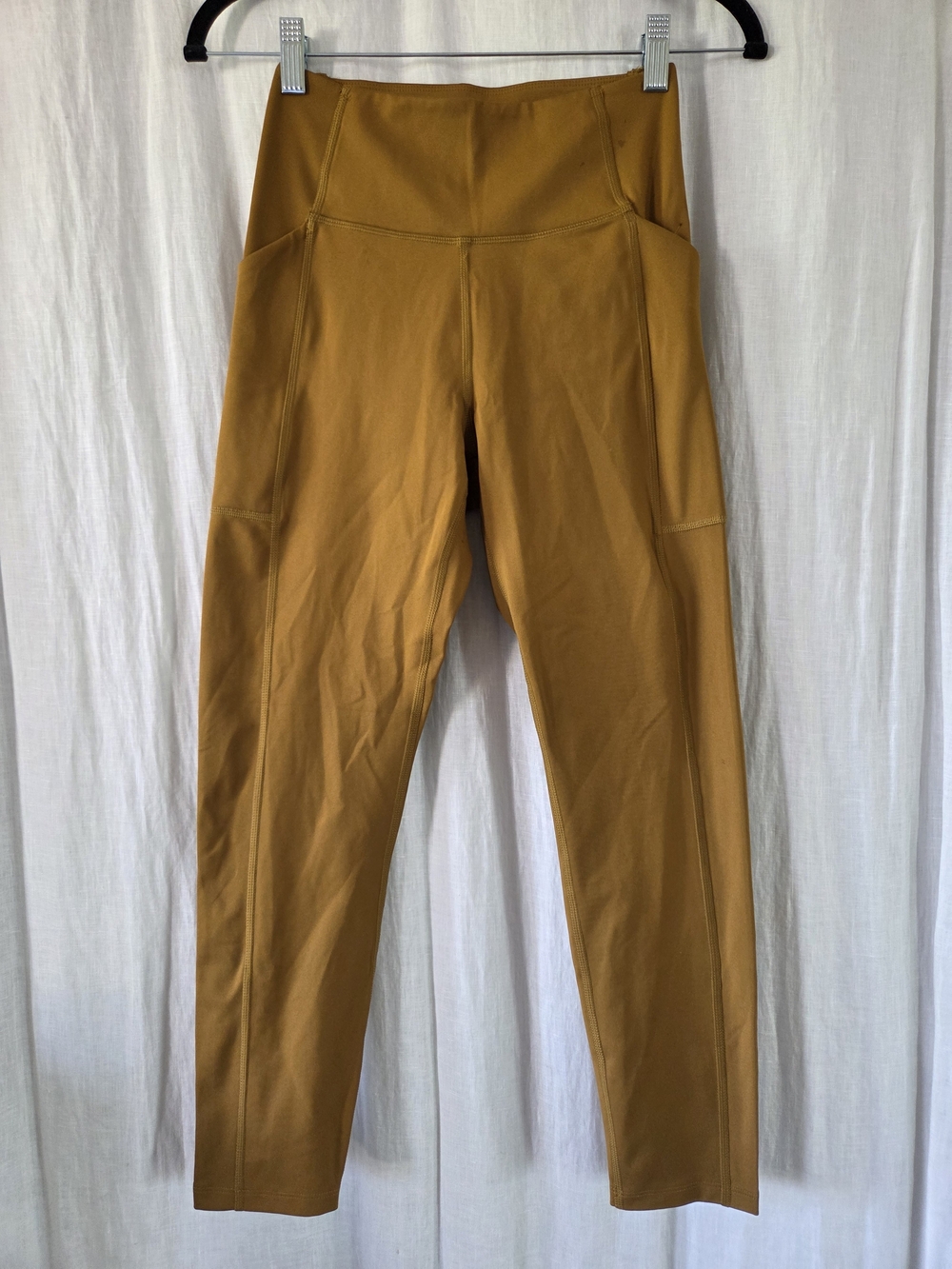 Girlfriend Collective | High-Rise Mustard Leggings